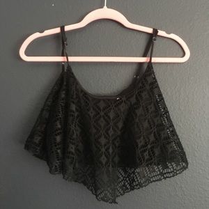 Black Crop Top